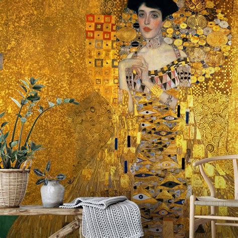 Fotobehang Klimt - Adele Bloch Bauer (240x260 cm) | wall-art.nl