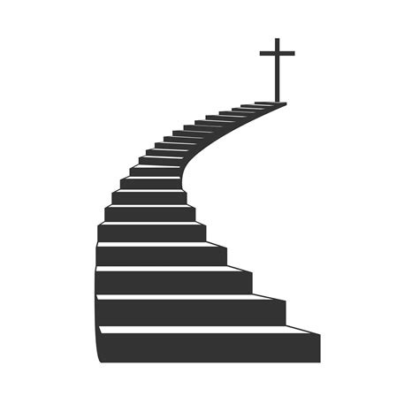 Stairway to Heaven | Christian Cross | Instant Downloads | Black ...