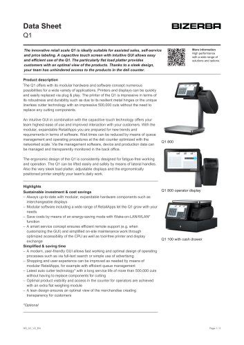 Terminals - BIZERBA - PDF Catalogs | Technical Documentation | Brochure