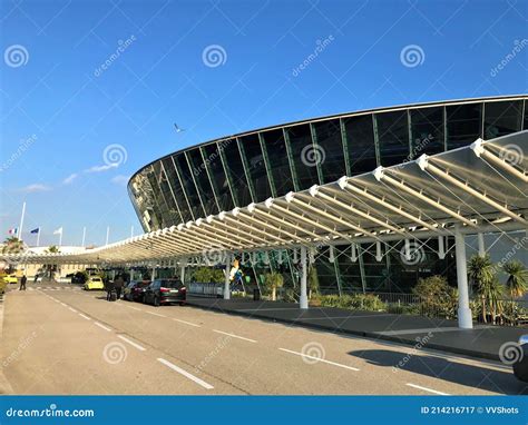 Nice Cote D`Azur Airport, South of France Editorial Photography - Image ...