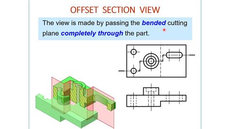 Engineering Drawing Section View 的图像结果