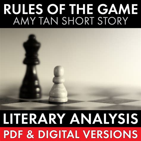 Rules of the Game, Amy Tan Short Story from Joy Luck Club, PDF & Google ...