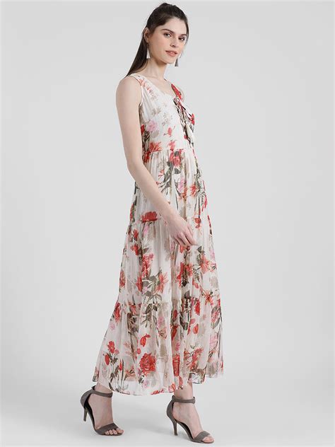Buy Zink London Women's Printed Maxi Dress Online - Zink London
