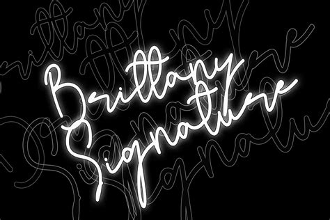 Brittany Signature Font by Creatype Designer · Creative Fabrica