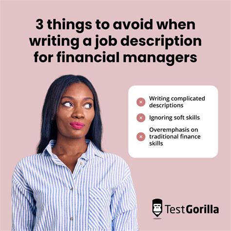 How to write a financial manager job description (plus template) - TG