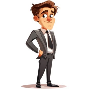 Cartoon Business Man Transparent 的图像结果