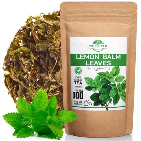 Amazon.com : 100 Bags Dried Lemon Balm Herb Frontier Loose Lemon Balm ...