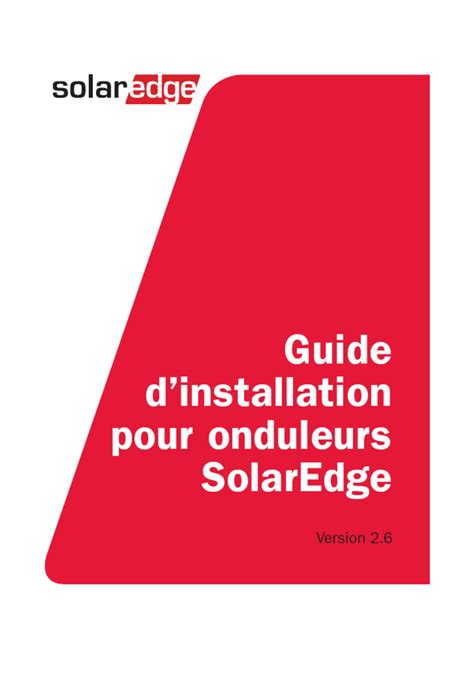 Image result for SolarEdge Installation Guide