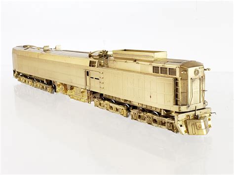 Train 1 - Brass Train - Alco Models HO D-168 Jawn Henry Brass ...