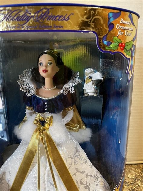 Disney Holiday Princess Snow White Barbie Doll Mattel 1998 NEW IN BOX ...