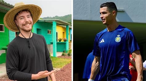 MrBeast is rumored to appear on Cristiano Ronaldo's YouTube video after an alleged leaked photo ...