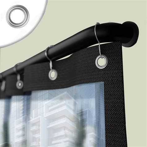 Buy Mr.ChickWala Waterproof PVC Outdoor Curtain, 0.30mm Thick ...