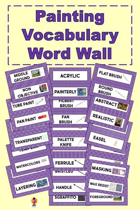 art vocabulary