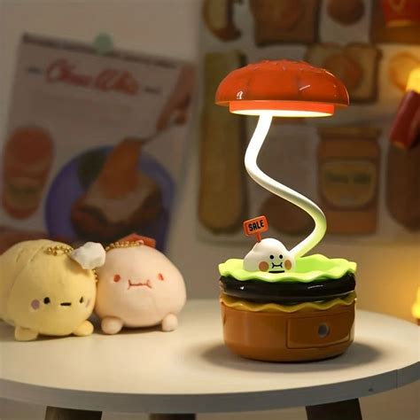 Burger Lamp with Desk Sharpener – Kwirkie