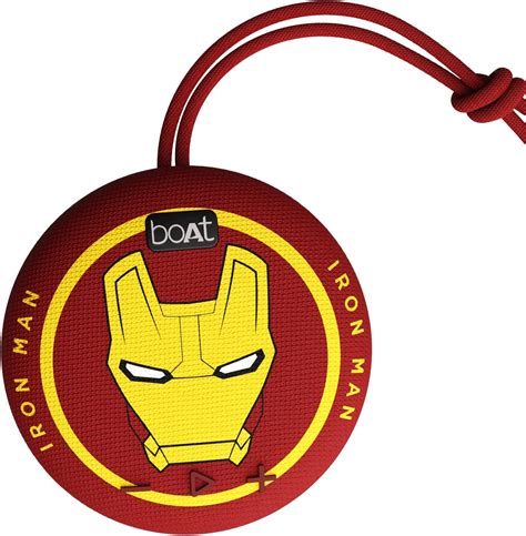 boAt Stone Marvel Edition 5W Bluetooth Speaker with Upto 4 Hours ...