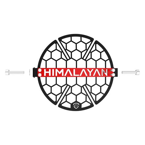 GRAND PITSTOP Headlight Grill for Royal Enfield Himalayan 450 - Black ...