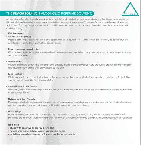 Perfume Fragrance - Non Alcoholic Perfume Manufacturer from Vasai