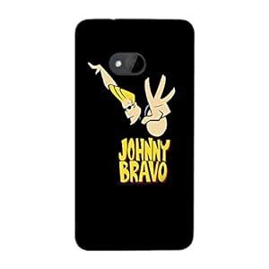 Abhivyakti Comic Superhero Johny Bravo Hard Back Case Cover For HTC M7 ...