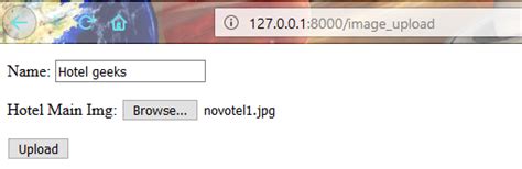 How to Upload Photo in HTML Using Python 的图像结果