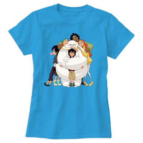 Big Hero 6: The Series Baymax and Friends T-Shirt for Women ...