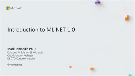 Image result for ML.NET Introduction