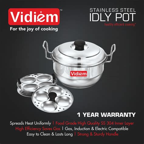 Buy Vidiem Idly Pot Best Price online at Vidiem Store – Vidiem Stores
