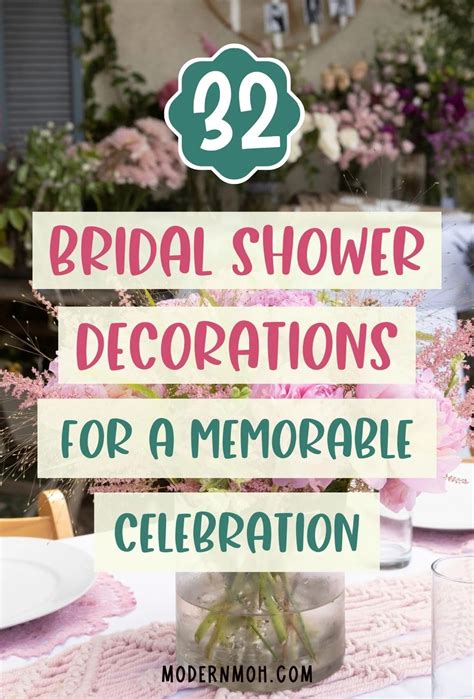 32 Bridal Shower Decorations for a Picture-Perfect Party | Modern MOH