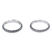 Taraash - 925 Sterling Silver Toe Rings for Women