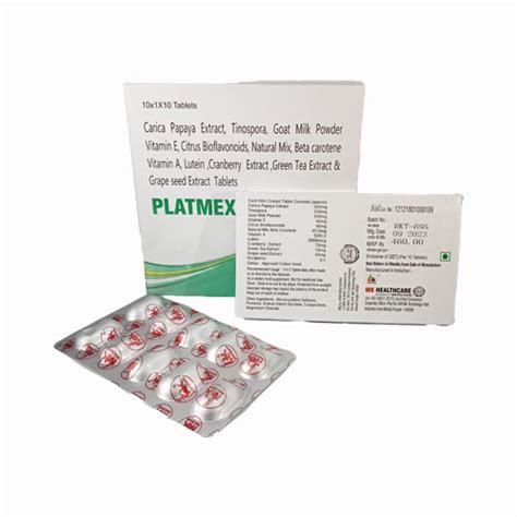 Platmex gold - Carica Papaya Extract, Tinospora, Goat Milk Powder ...