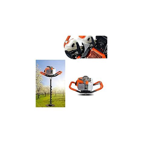 Buy 71CC Post Hole Digger Auger Engine Hole Digger Garden Tools with 3 ...