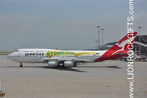 Buy Qantas Airways B747-400 VH-OJS Photo Online in India - Etsy