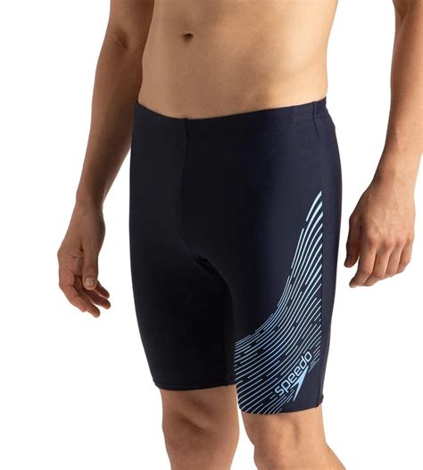 Buy Speedo Medley Logo Jammer True-Navy-Curiousblue Swimwear Online ...