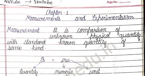 fundamental and derived quantities