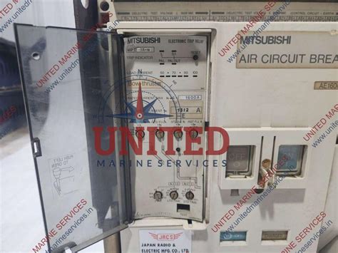 MITSUBISHI ELECTRIC JRCS AE1600-SS LOW VOLTAGE AIR CIRCUIT BREAKER ...