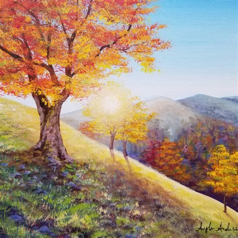 Fall Landscape Painting