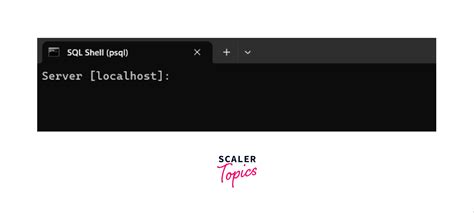 Image result for PostgreSQL Console