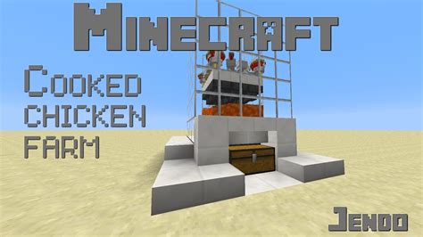 Image result for Minecraft Automatic Cooked Chicken Farm