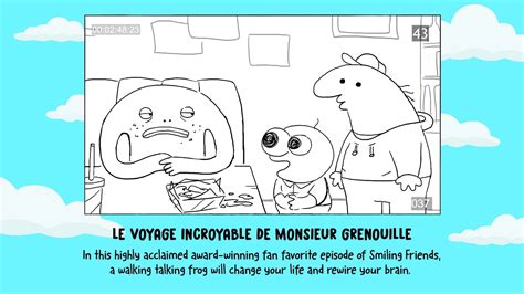 Smiling Friends S03E05 "Pim and Charlie Save Mother Nature" Preview