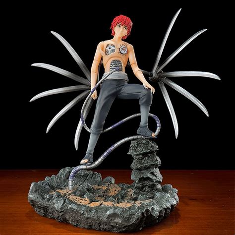 Buy Sxjhhky NARUTO Action Figure, 9.4 inch Sasori Figure, Red Hair ...