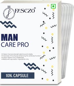 Fasczo MEN CARE PRO Health Wellness Energy Capsule For Men | Improves ...