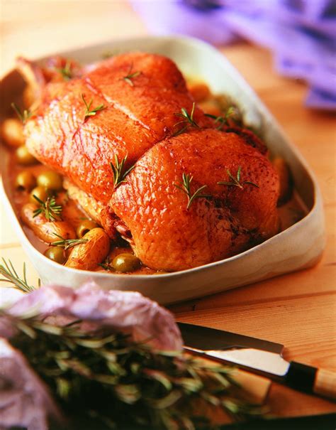 recette canette à l orange en cocotte
