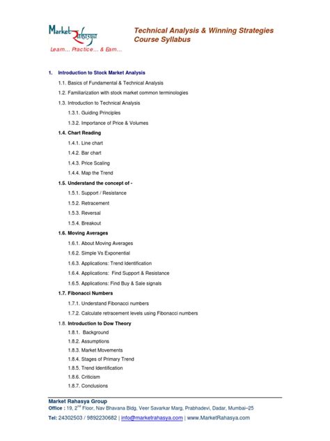 Image result for Technical Analysis Training Course