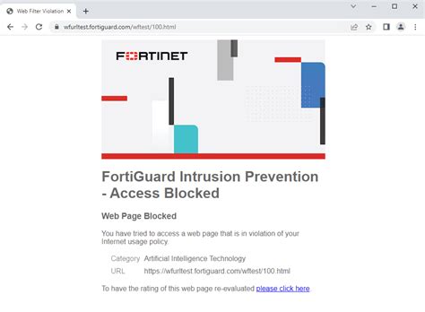 Rezultat imagine pentru Fortinet Disable Web Filter
