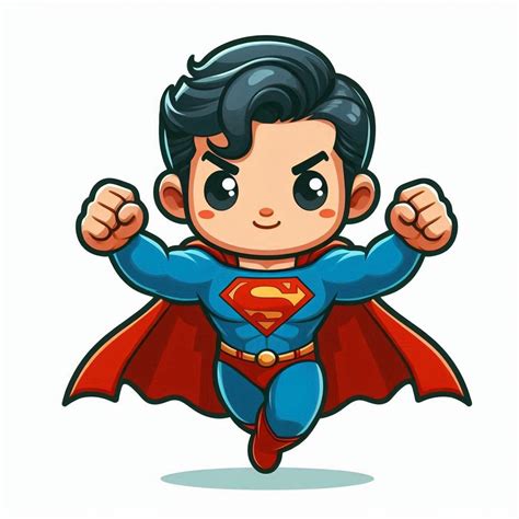 Superman children's cartoon superhero