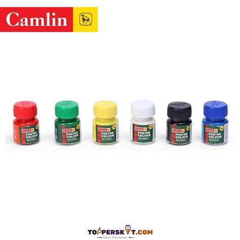 Camlin Student Poster Colour Set - Multicolour ( Pack of 6 ...