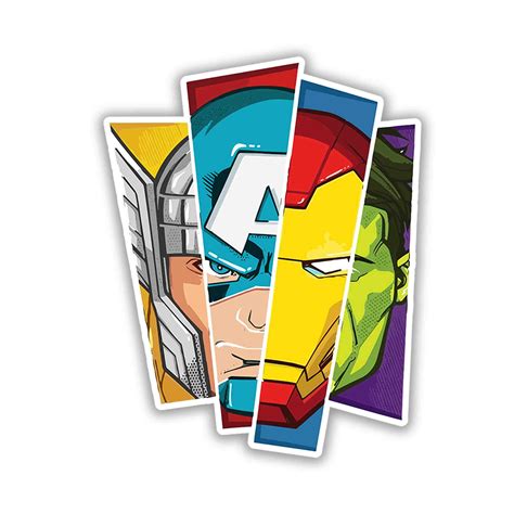 AVENGERS STICKER – STICKYFUNK PREMIUM STICKERS
