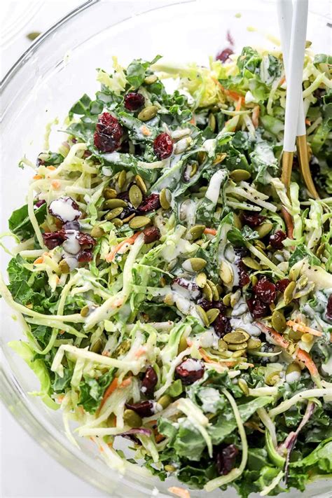 Sweet Kale Salad with Poppy Seed Dressing