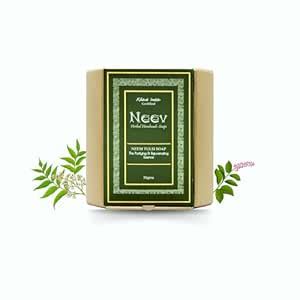Neev Herbal Handmade Soaps Neem Tulsi Soap The Purifying and ...