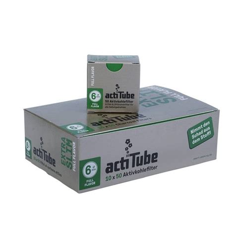 Buy Acti Tube Filters (Box of 50) – Slimjim Online