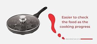 Buy ivbox MAX-PRO Appam Pan Heavy-Weight Non-Stick appe Paniyarakkal ...